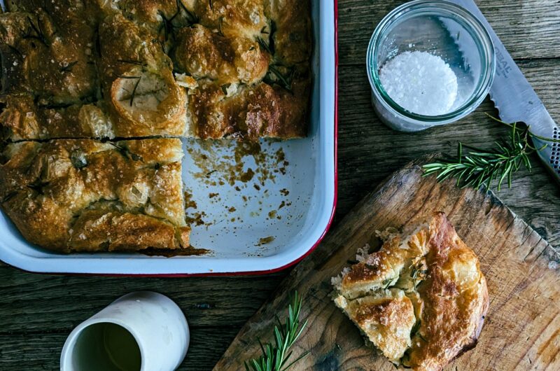 Rosemary and Sea Salt Focaccia