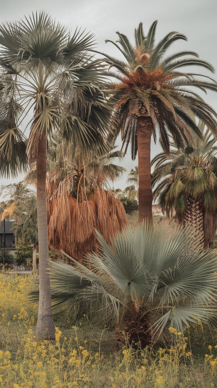 Spiky Palm Plant