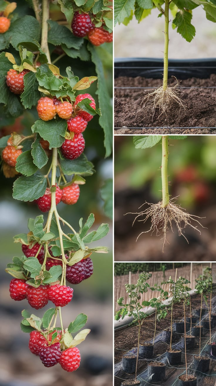 Thornless Boysenberry Plants